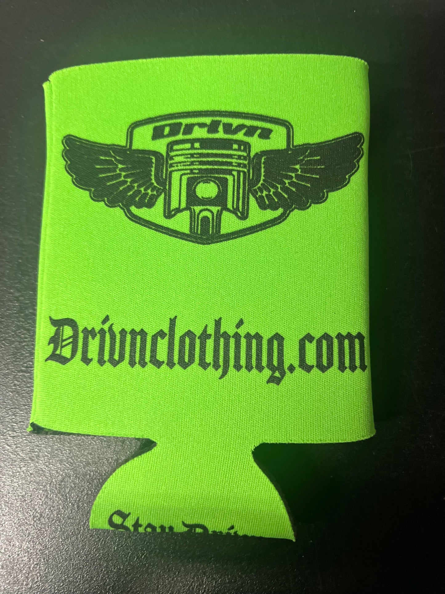 wing logo koozie