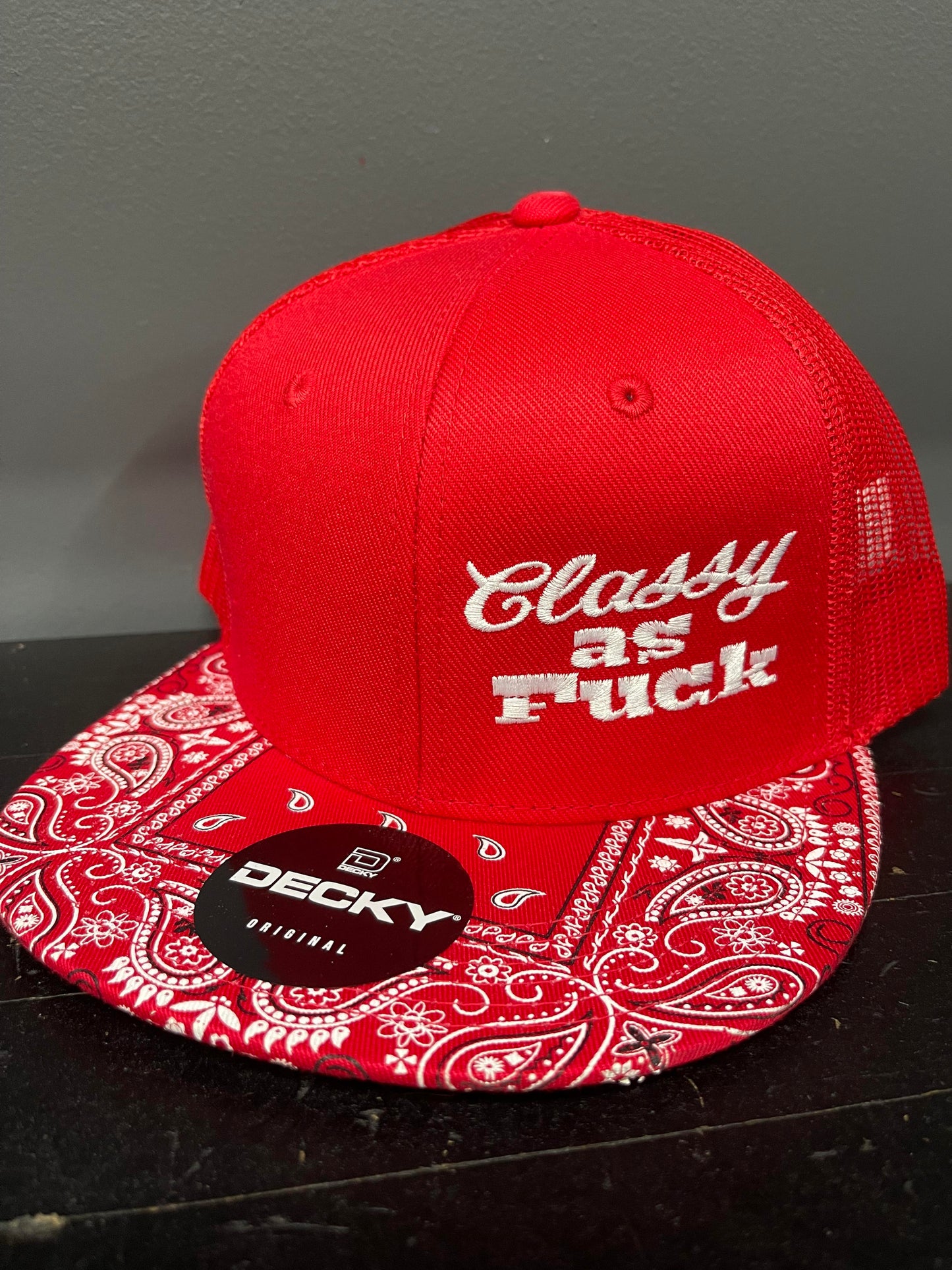 classy as fuck bandana hats
