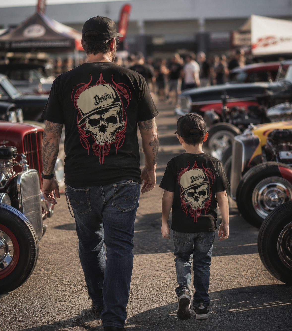 skull and hat kids