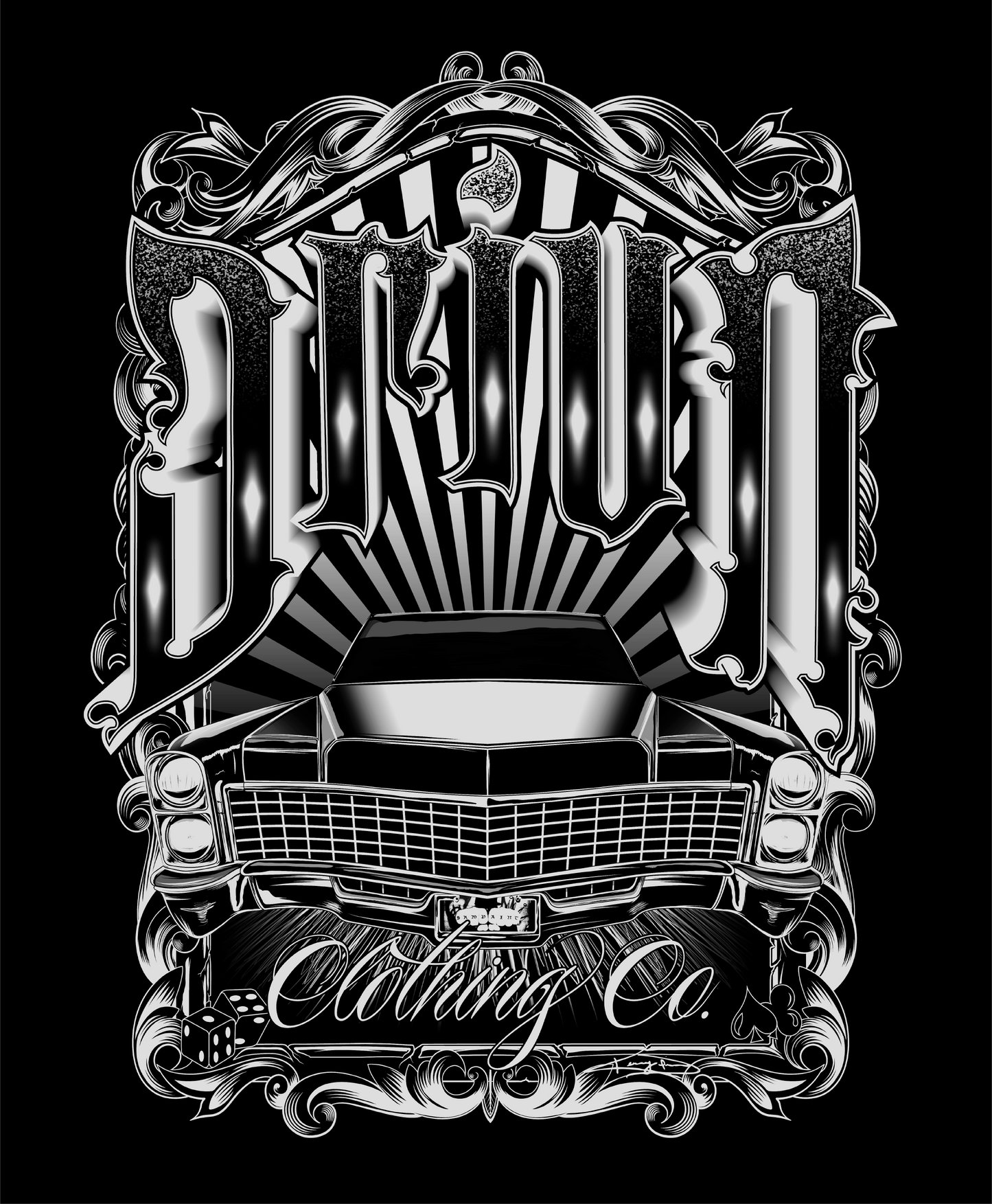 long black cadillac kids