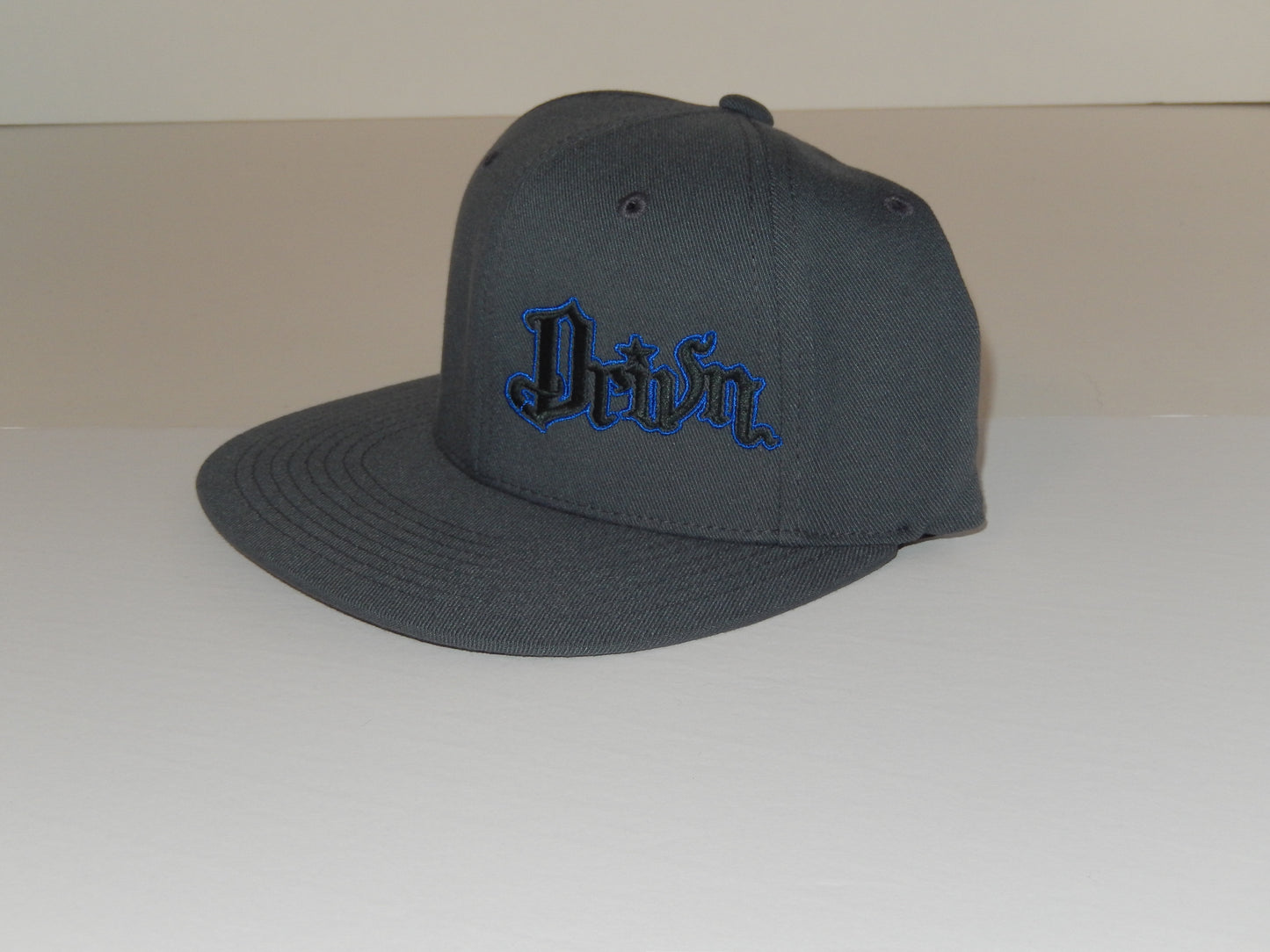 flat bill fitted original logo hats