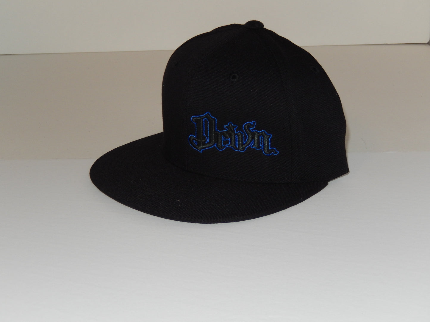 flat bill fitted original logo hats