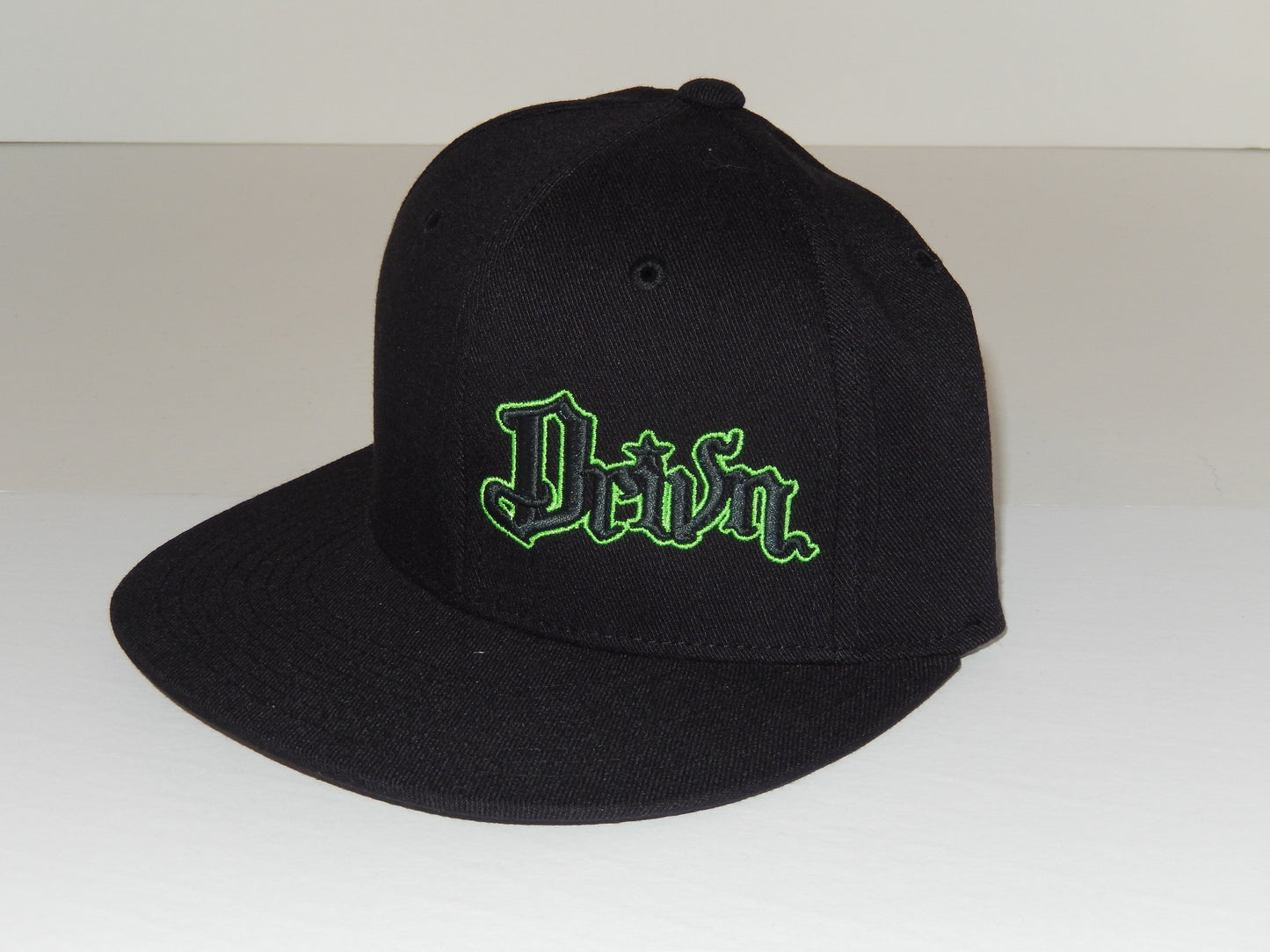 flat bill fitted original logo hats
