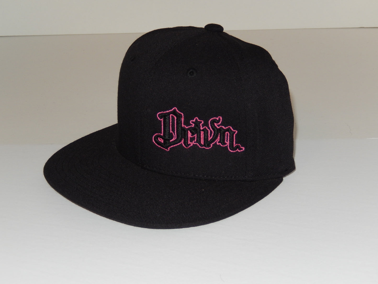 flat bill fitted original logo hats