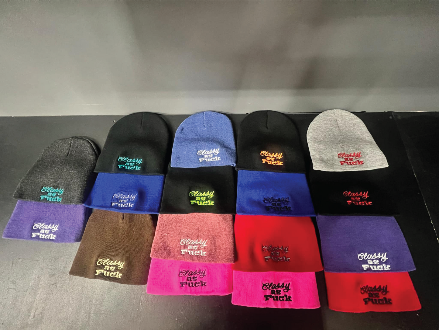 classy as fuck Beanie