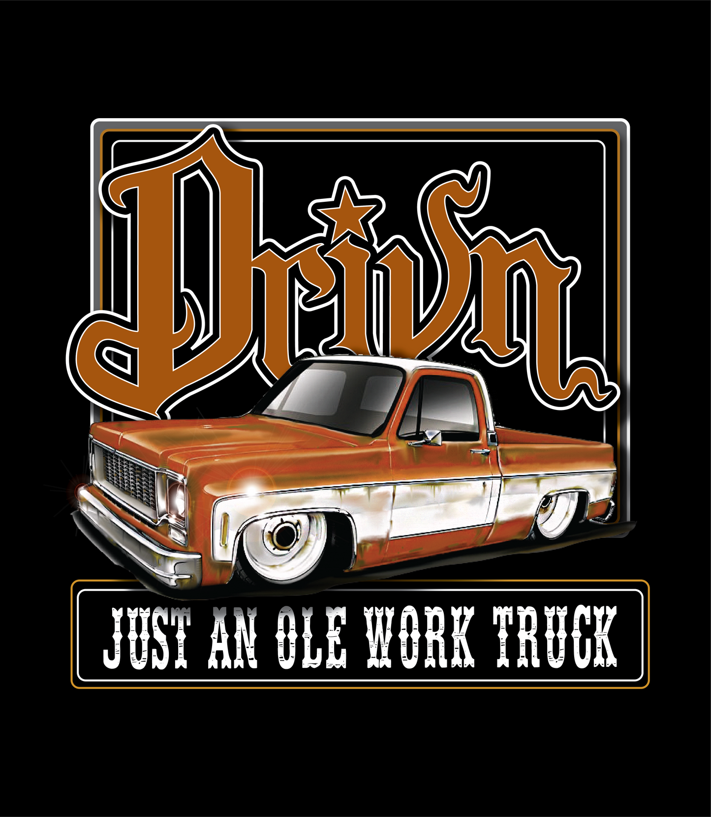 Old work truck kids