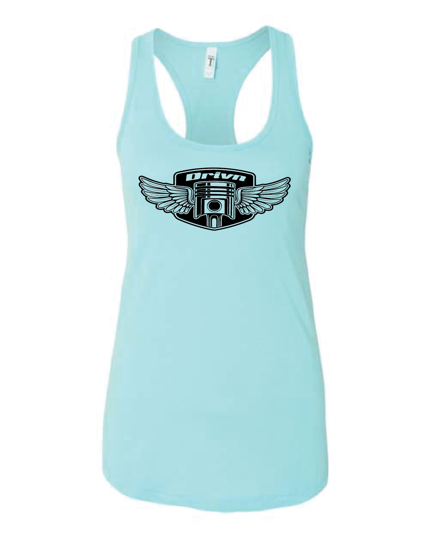 racerback wing logo tank tops