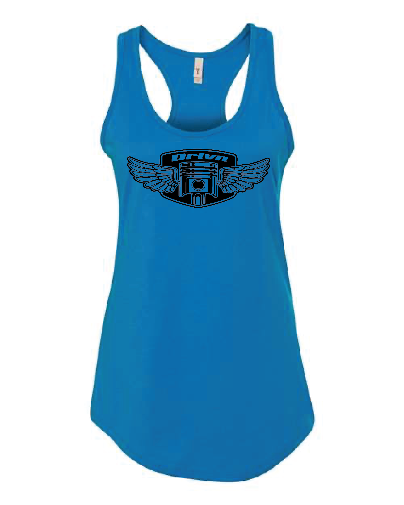 racerback wing logo tank tops