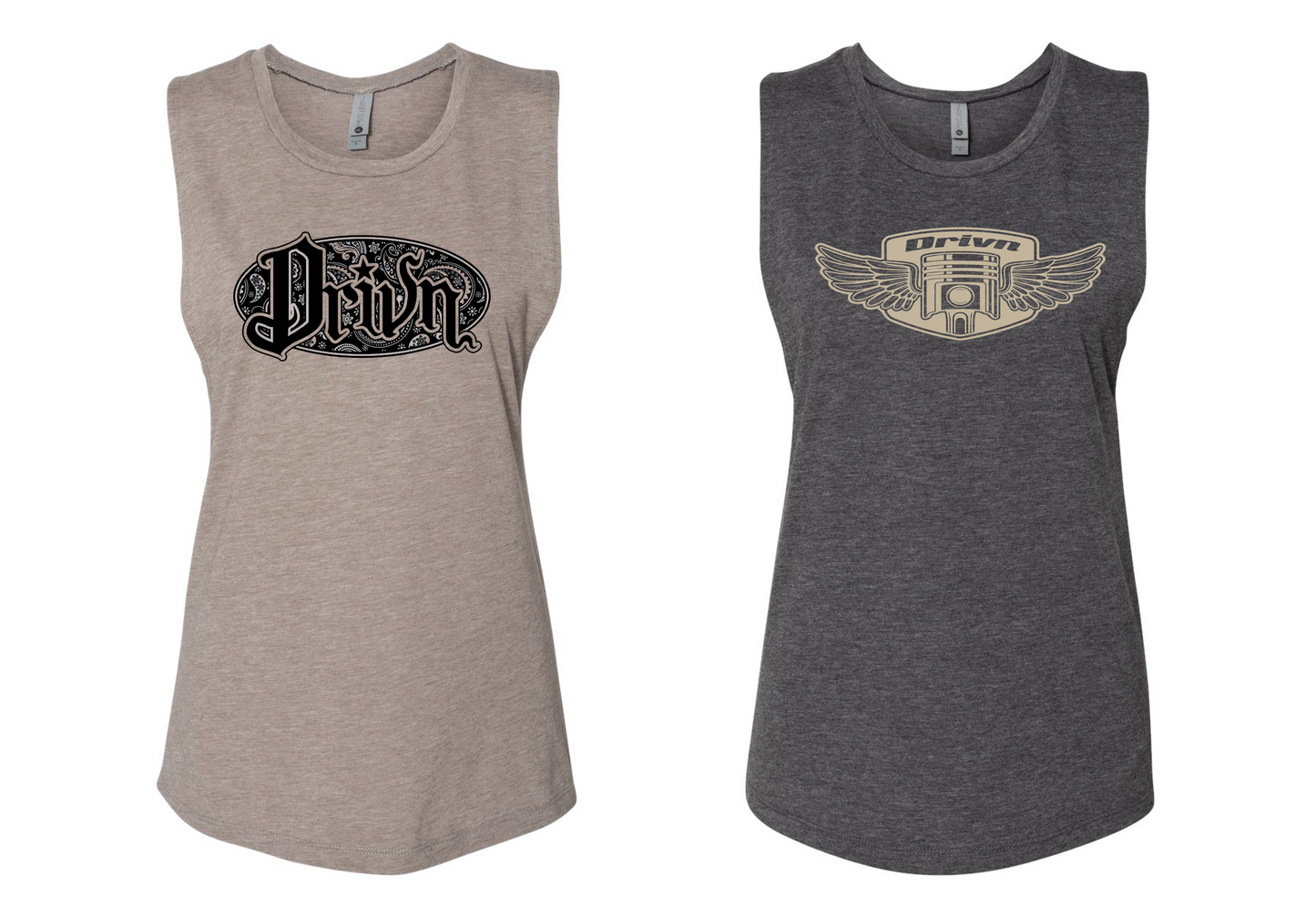 ladies festival muscle tank